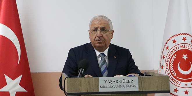 Bakan Güler: Yılbaşından bu yana 608 terörist etkisiz hale getirildi