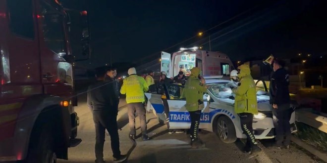 Kocaeli Valisinden kaza yapan polislerin sağlık durumlarına dair açıklama