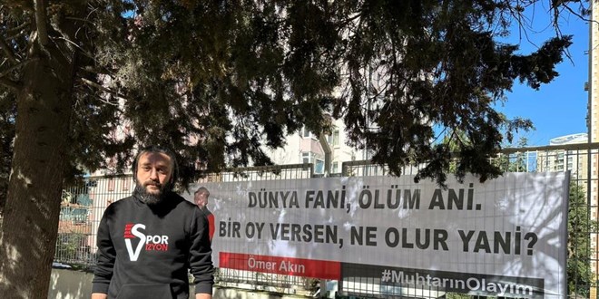 Ölümü hatırlatarak oy isteyen muhtar adaylıktan çekilecek
