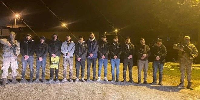 Edirne'de 11 düzensiz göçmen yakalandı