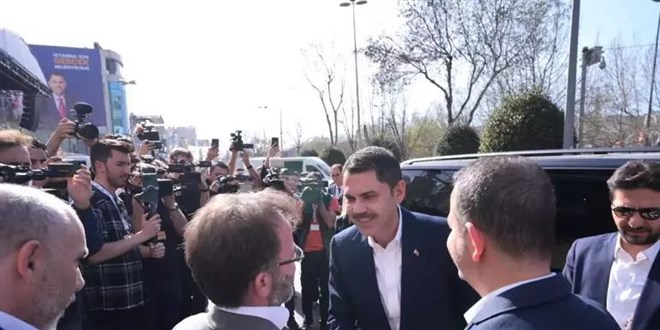 Murat Kurum, AK Parti İstanbul İl Başkanlığı'nda