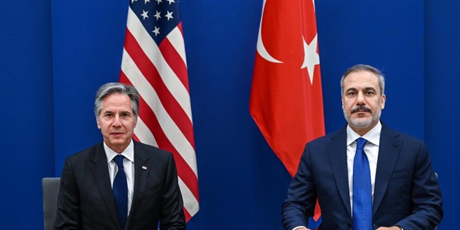 Bakan Fidan, ABD'li mevkidaşı Blinken ile görüştü