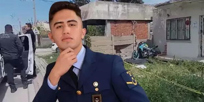 Duvara çarpan motosikletin sürücüsü hava astsubay öğrencisi Emir öldü