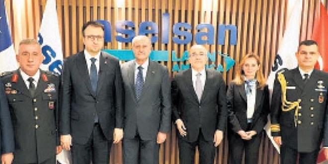 ASELSAN'dan Latin Amerika atağı