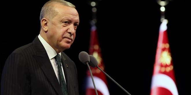Cumhurbaşkanı Erdoğan Gurbangulu Berdimuhammedov ile görüştü