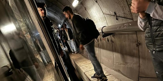 Bakırköy-Kayaşehir Metro Hattı'nda arıza