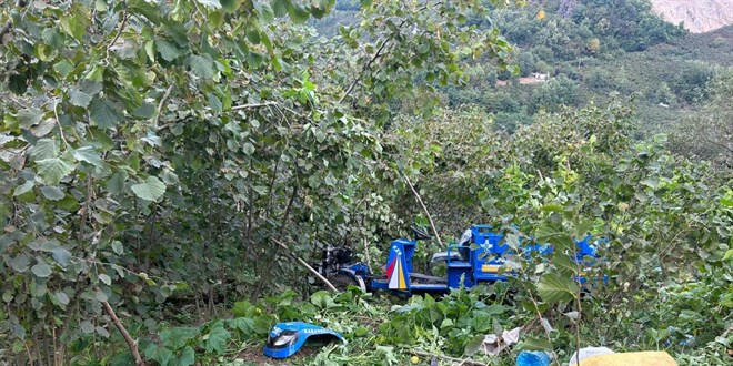 Ordu'da tarım aracının devrildiği kazada 1 kişi yaşamını yitirdi