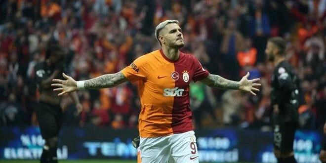 Icardi, Galatasaray tarihine geçti