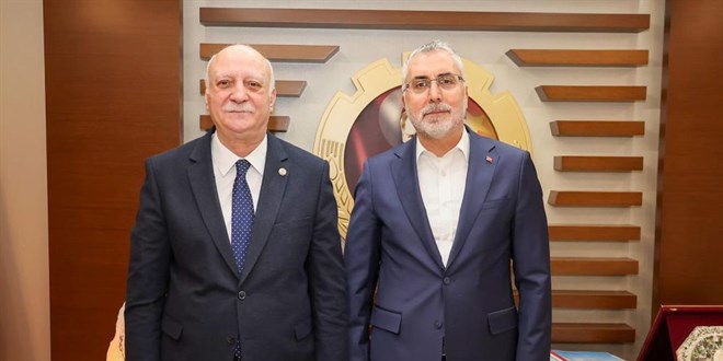Çalışma ve Sosyal Güvenlik Bakanı Işıkhan, TZOB'u ziyaret etti