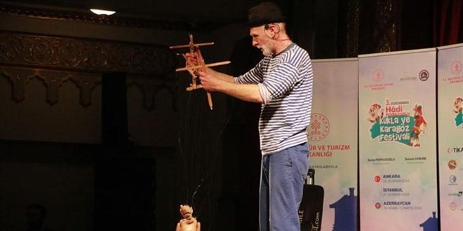 3. Uluslararası Hadi Poyrazoğlu Kukla ve Karagöz Festivali başladı