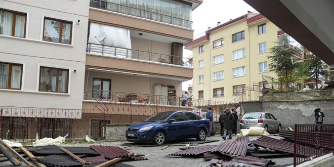 Ankara iin kuvvetli rzgar ve frtna uyars