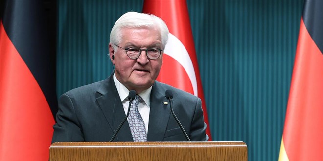 Steinmeier: Filistin-srail sorununa iki devletli zm art