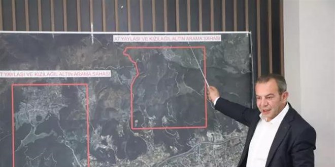 Bolu'da 2 bin 330 hektarlk alanda maden arama ruhsat verildi iddias