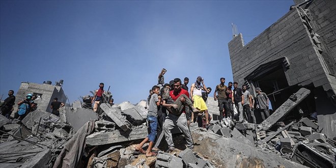 Gazze'de can kayb 34 bin 683'e ykseldi