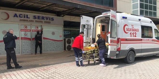 Balkondan düşen 3 yaşındaki çocuk hastaneye kaldırıldı