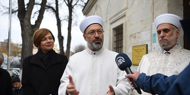 Erbaş'tan, Balkan göçmenleriyle ilgili sözlerine ilişkin açıklama