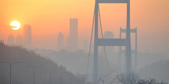 Kentlerde hava kirliliinin asl nedeni 'trafik'