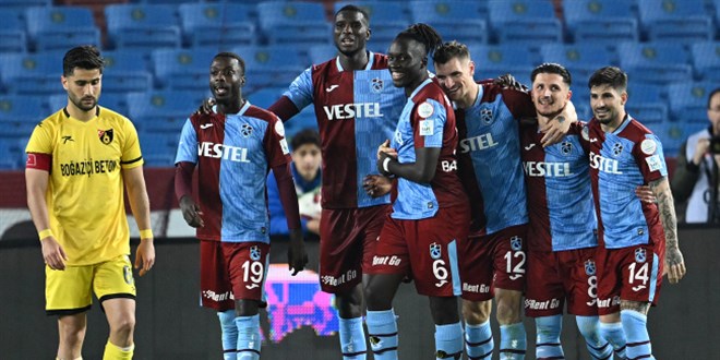 Trabzonspor 3 golle galip