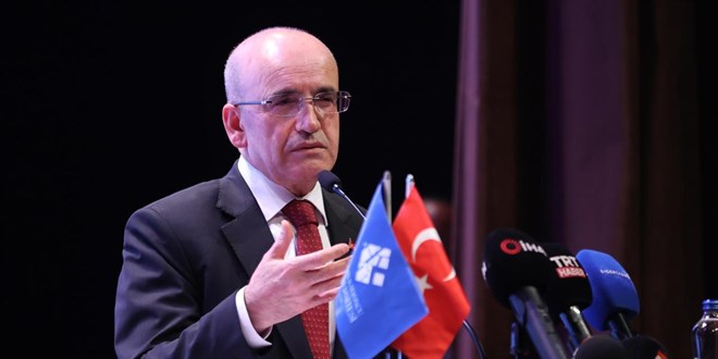 Hazine ve Maliye Bakanı Şimşek, Brüksel'e gitti