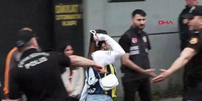 Florya Metin Oktay Tesisleri'nde gerginlik: Fenerbahçe formalı taraftara tepki