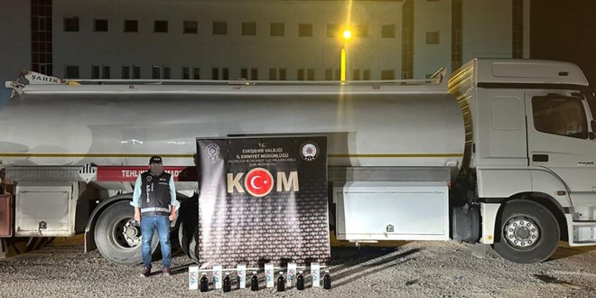 Eskişehir'de 17 bin 785 litre kaçak akaryakıt ele geçirildi