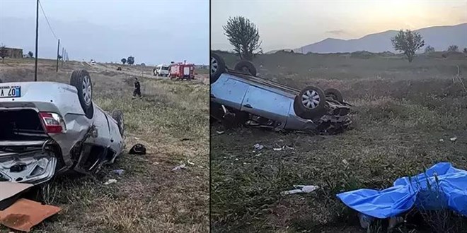 Antalya'da otomobil, takla attı: 2 ölü, 3 yaralı