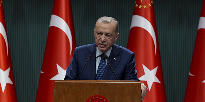 Erdoan: Mevcut anayasann yeni Trkiye'yi tamas mmkn deil