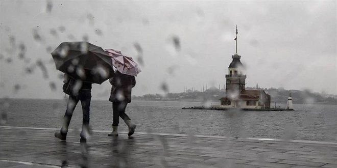 Meteoroloji'den sağanak yağış ve kuvvetli rüzgar uyarısı
