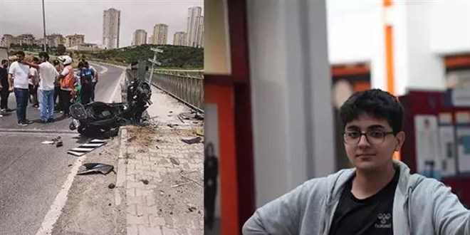 Karne günü hediye motosikleti 16 yaşındaki Furkan'ın sonu oldu