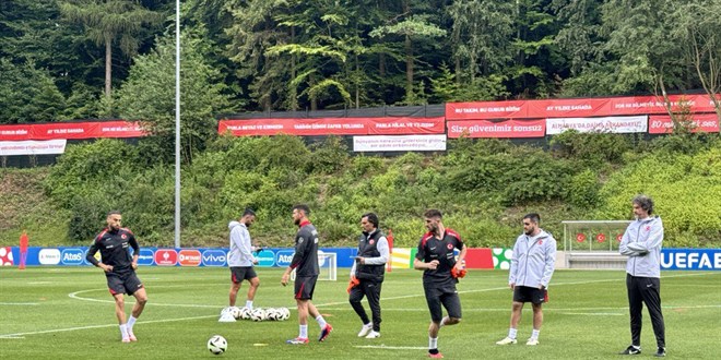 A Milli Futbol Takımı, Portekiz maçının hazırlıklarına başladı