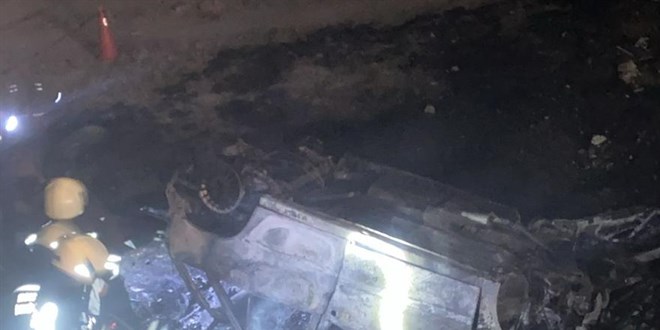 Konya'da otomobilin devrildiği kazada 4 kişi öldü