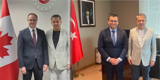 Küresel Gazeteciler Konseyi'nden Kanada'da önemli temaslar