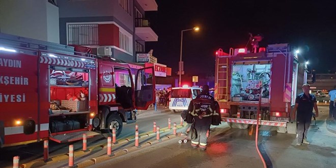 Aydın Devlet Hastanesi'nde yangın paniği