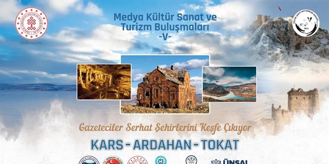 Kültür Sanat Muhabirleri serhat şehir Kars'ta buluşuyor