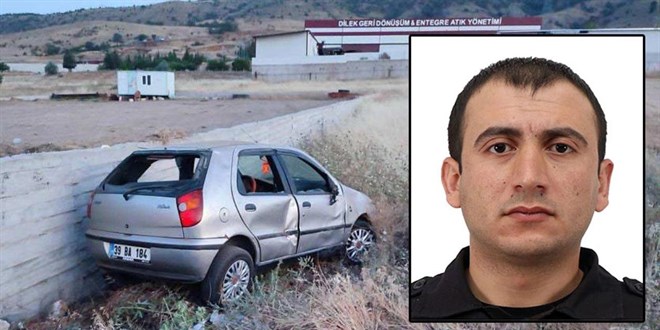 Otomobil takla attı; polis memuru hayatını kaybetti