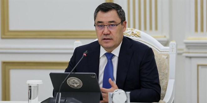 Caparov: Çin-Kırgızistan-Özbekistan demir yolu inşaat projesini hayata geçiriyoruz