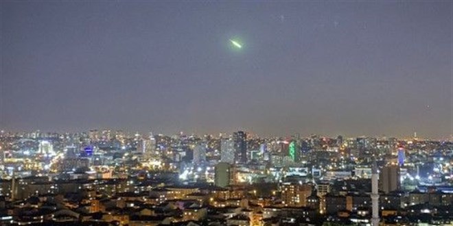 Türkiye Uzay Ajansı'ndan göktaşı açıklaması