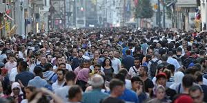 Türkiye 85 milyon nüfusuyla dünyada 18. sırada
