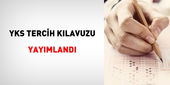 YKS tercih kılavuzu yayımlandı
