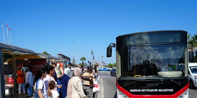 Samsun'da toplu ulaşıma yüzde 20, servislere yüzde 40 zam