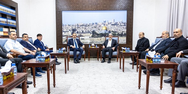 Bakan Fidan Hamas Siyasi Büro Başkan Vekili Meşal ile görüştü