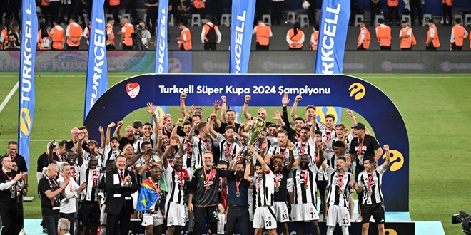 18. Süper Kupa'yı Beşiktaş kazandı