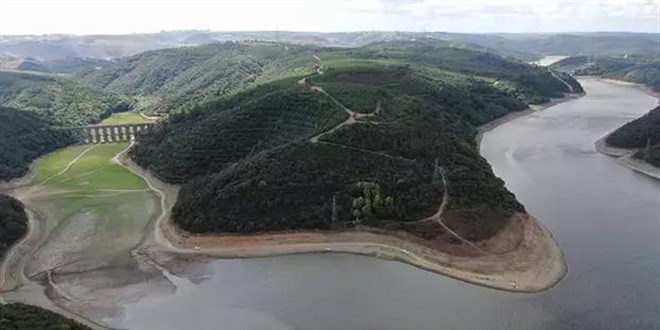 İstanbul'daki barajların doluluk oranı yüzde 54.52'ye düştü