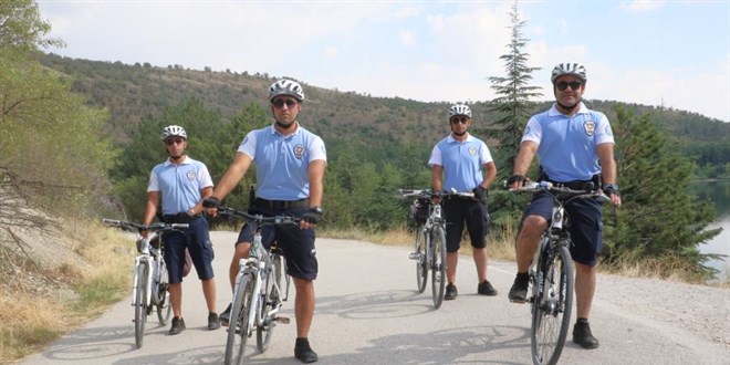 Park, bahçe ve mesire alanları, bisikletli 'Martı' polislere emanet