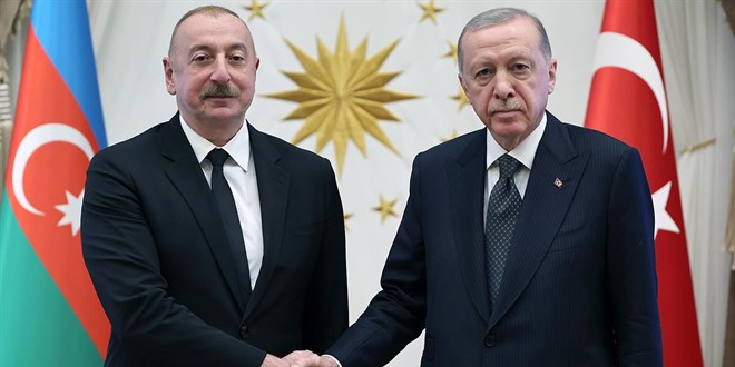 Erdoğan, Azerbaycan Cumhurbaşkanı Aliyev ile görüştü