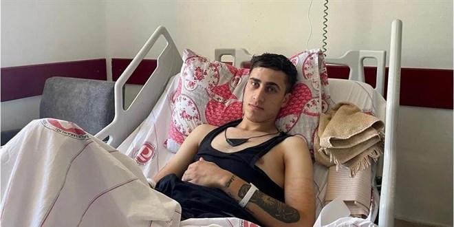 Bağırsaklarından gazlı bez çıktı