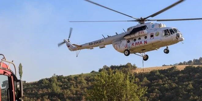 MSB'den orman yangınlarıyla mücadeleye 15 helikopterle destek