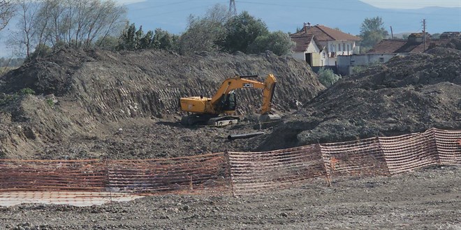 Amasya'da toprak kayması sonucu 1 işçi öldü