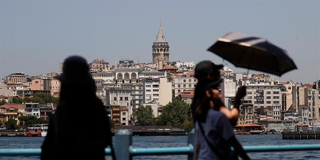 İstanbul'da yüksek nem etkili oluyor