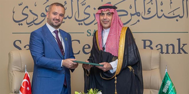 TCMB ile Suudi Arabistan Merkez Bankası arasında mutabakat zaptı